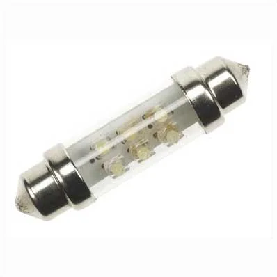 Lampada 6 Leds Azul Para Automovel