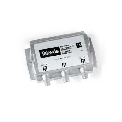 Comutador Diseqc 2E-1S