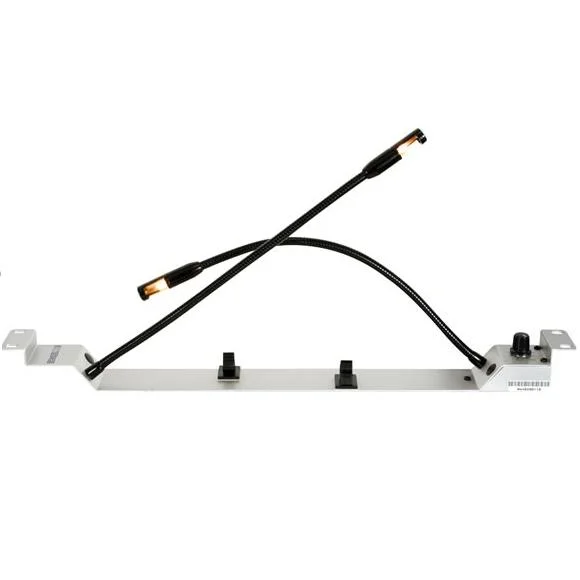 Candeeiro Dj Duplo De Haste Flexivel Para Base 19"