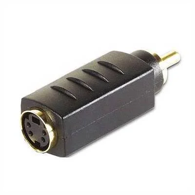 Adaptador Rca Macho a Hembra Svhs