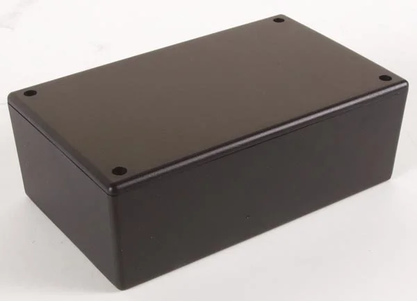 Plastic Box - Black 160 X 95 X 55 Mm