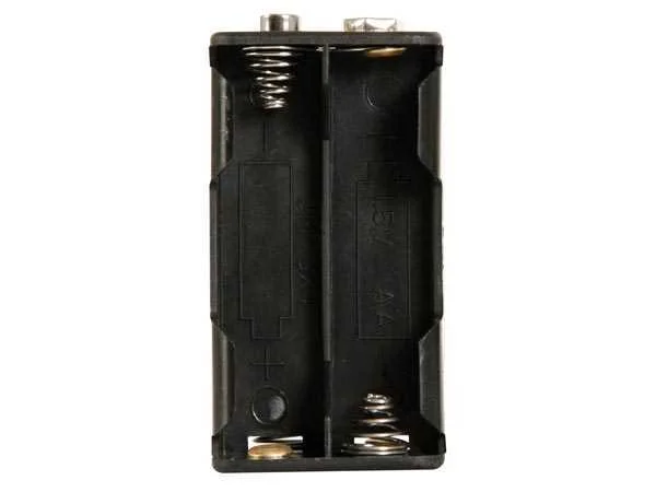 Battery Holder For 4 X Aa-Cell (With Snap Terminals)