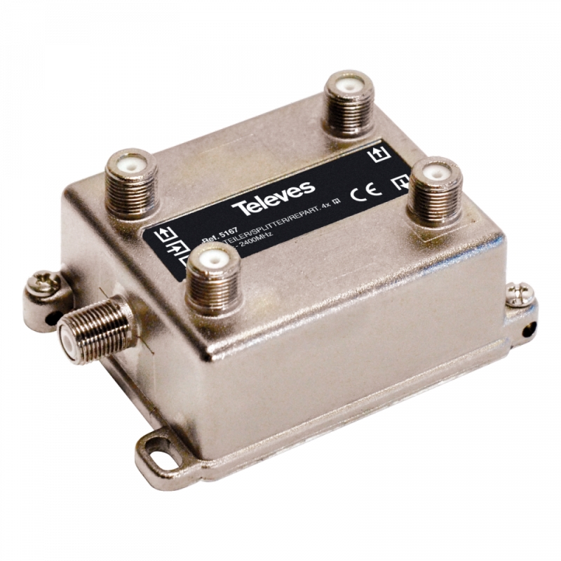 Repartidor 4 Saidas 8Db Conector F Ati
