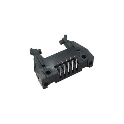Ficha Flat Macho 14 Pinos com Trav&atilde;o