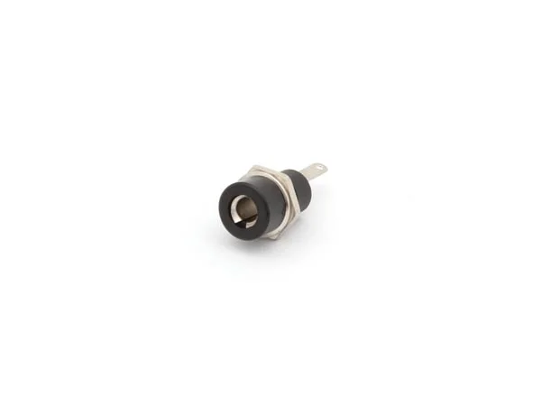 Borne Conector 4mm Soldadura - Preto