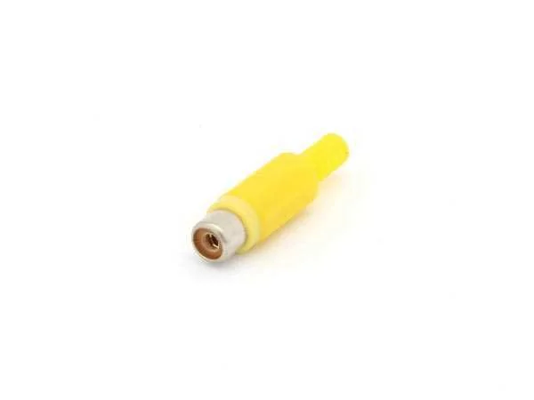 Conector Rca Hembra - Amarillo