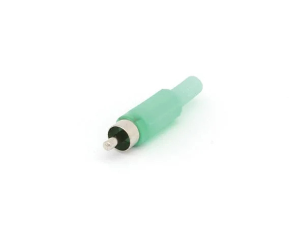 Enchufe Rca Macho - Verde