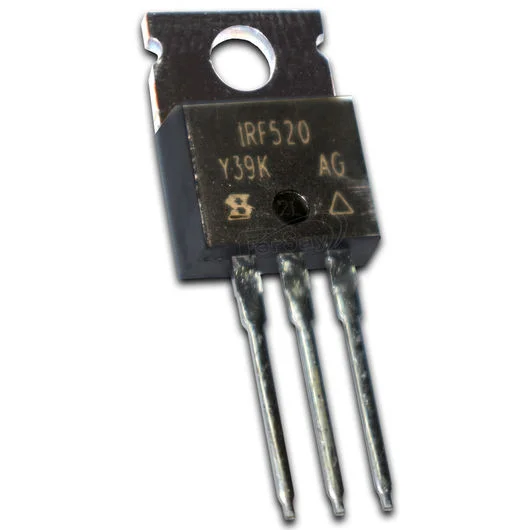 Transistor N-fet 100v 10a 70w 0.27r Irf520