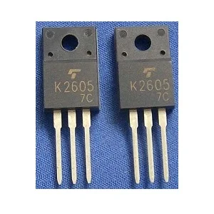 Transistor N-Fet 800V 5A 45W 2.2E 2SK2605