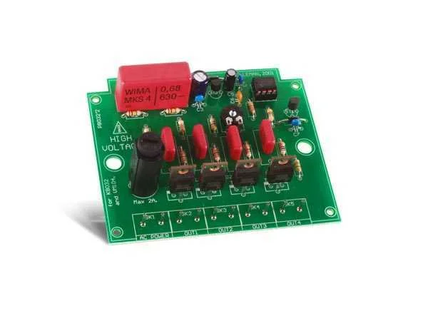 Kit Sequenciador Luzes 4 Canais 450w 240vac
