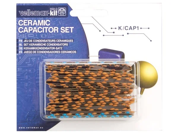 Ceramic Capacitor Set - 224 Pcs - 10pf To 220nf