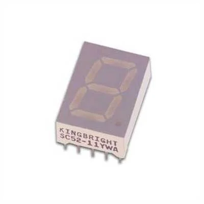 Display Digito Unico Anodo Comum