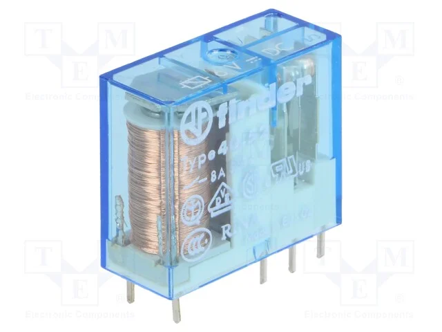 Rele Mini Para C.I. 2 Contatos Reversivel 6Vdc 8A