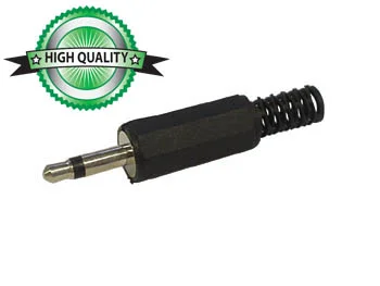 Conector Jack Macho de 3,5 Mm - Mono de Plástico .