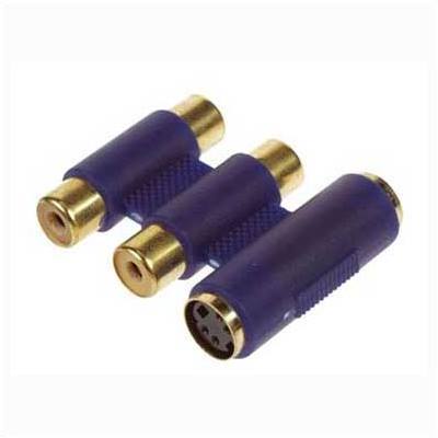 Union Svhs Hembra Por Hembra Con 2 Rca Hembra
