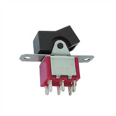 Interruptor Basculante Vertical 2 Circuitos On/On