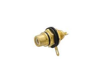 Rca Binding Post Female - Gold - Black