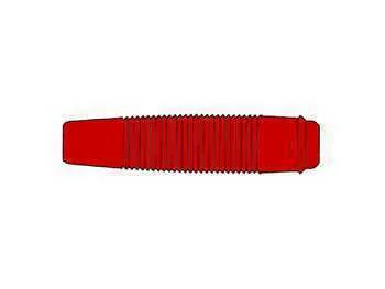 Acoplamiento Flexible Aislado para Enchufe 4mm / .