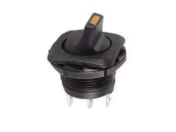Power Rocker Switch 5a-250v Spst On-Off - With Amber LED Light