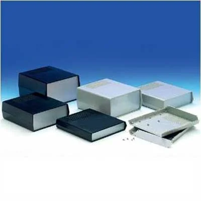 Caixa Montagem Abs e Aluminio 198x178x108mm Preto