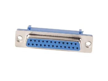 Conector Sub-D Hembra de 25 Pines para Cable Plano