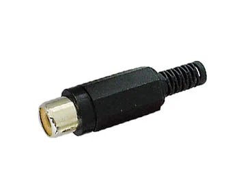Conector Rca Hembra - Negro