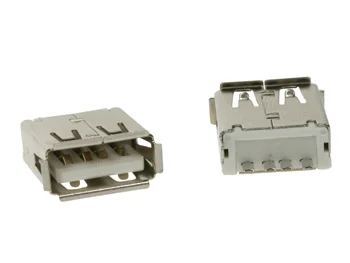 Usb a Female, Single Connector 180°, Pcb Mount