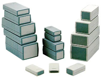 Moulded Project Box - Dark Grey - 90 X 50 X 16 Mm