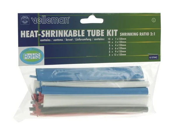 Kit Manga Termoretractil Multicor X40 - Velleman
