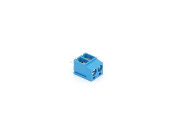 Screw Connector Print, 2 Poles, Blue