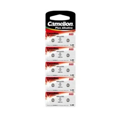 Pilha Botao Camelion Lr521 Ag0 Bp10 (1un)