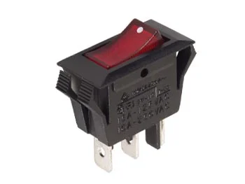 Power Rocker Switch 10a-250v Spdt On-On