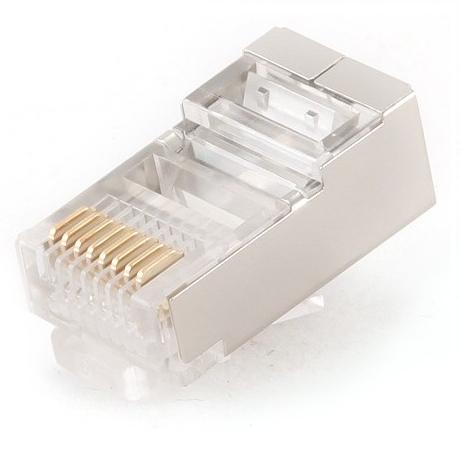 Ficha Telefone 8 Vias Adsl Cat.5 Edm (Retractilado)