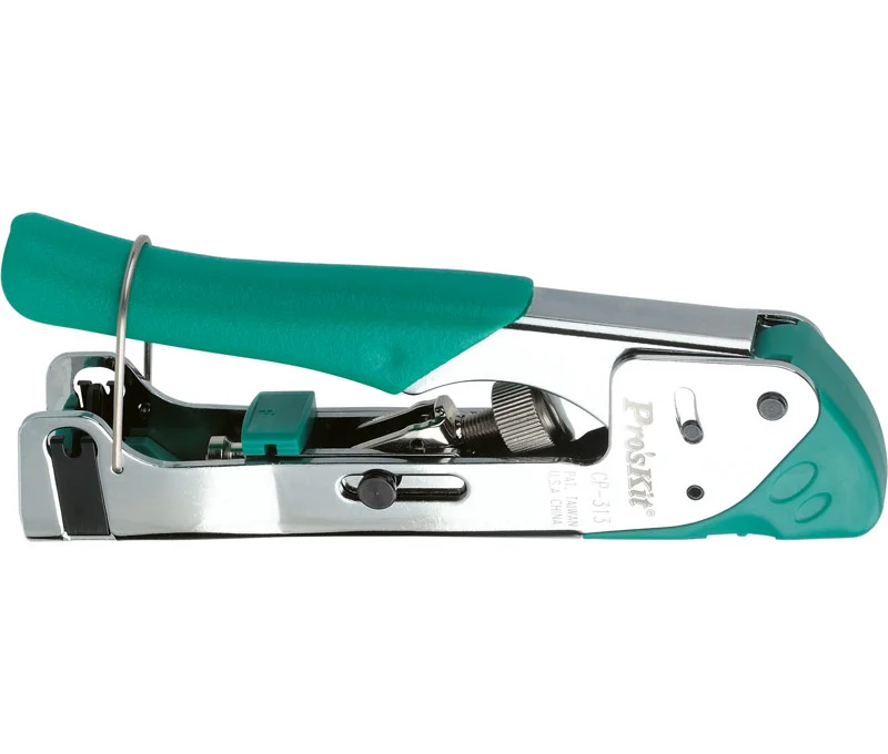 Alicate Cravar Ajustável (Rg58/59/Rg6) - Proskit