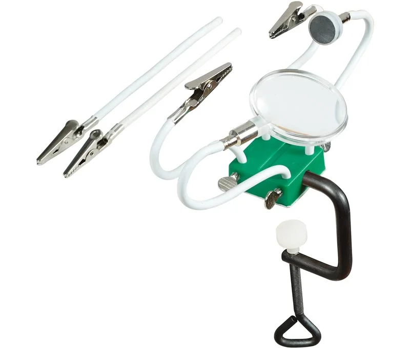 Soporte de Brazos Flexibles Con Pinzas, Im&aacute;n Y Lu.