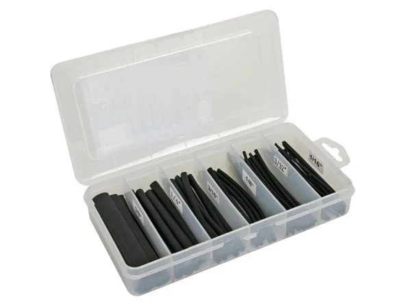 Kit Manga Termoretráctil Preta (100pcs)