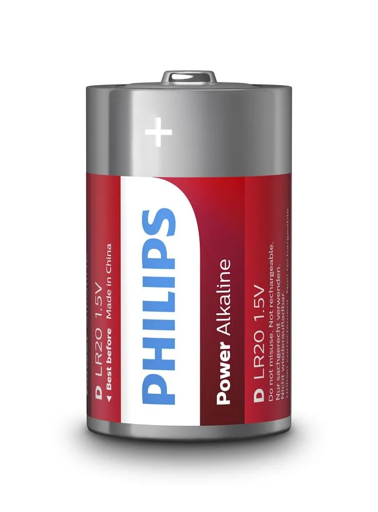 *philips Power Alkaline  D 2-Blister