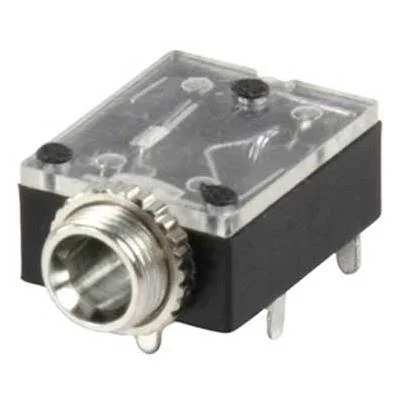Suporte Jack Stereo Femea Para Pcb