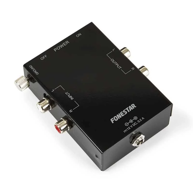Pre-Amplificador Stereo Para Gira Discos