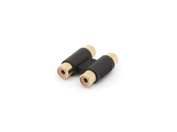 Dual Hembra Rca a Dual Hembra Rca - Chapado En Oro
