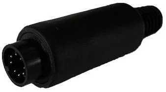 Mini Din Macho Archivo 8 Pins de Cable