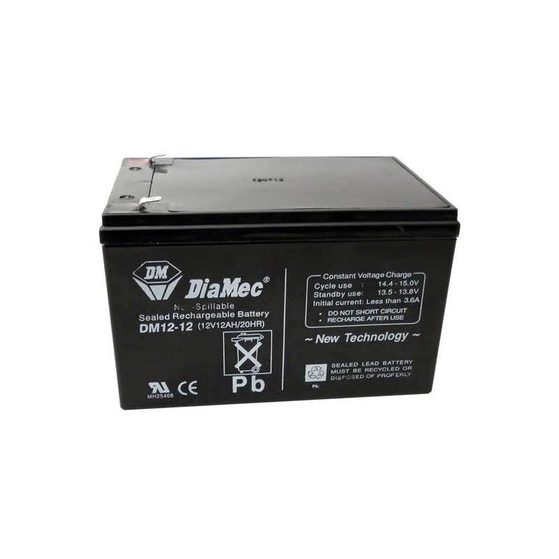 Bater&iacute;a de Plomo &Aacute;cido 12v 12ah T187