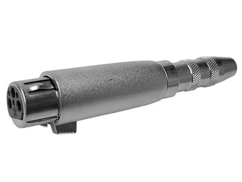 Adaptador Xlr Hembra a Jack 6.35 Mono
