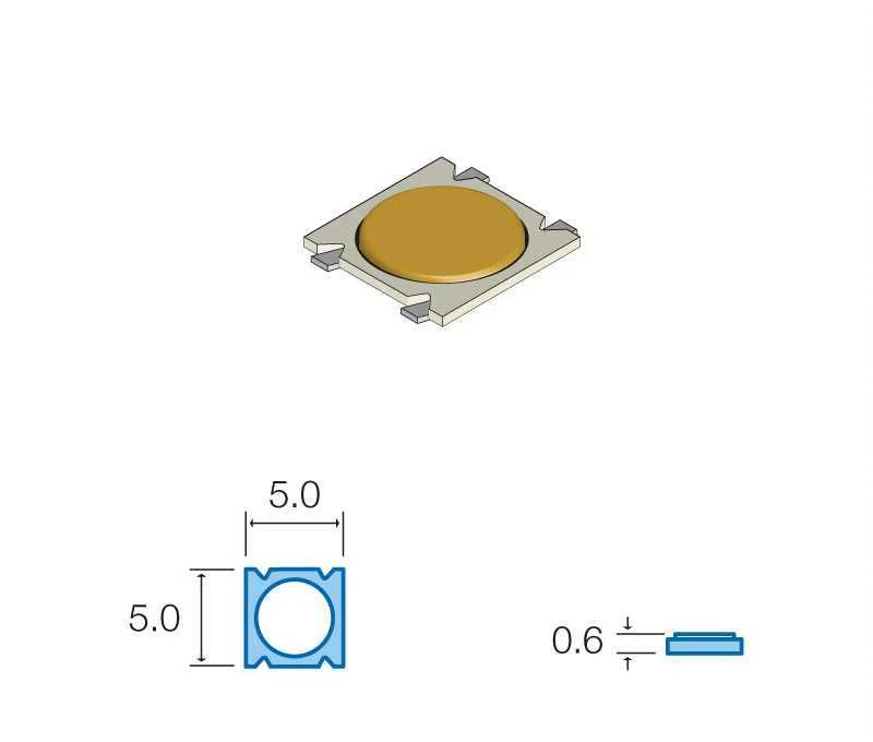 Pulsador De Tato Smd 12Vdc 50Ma