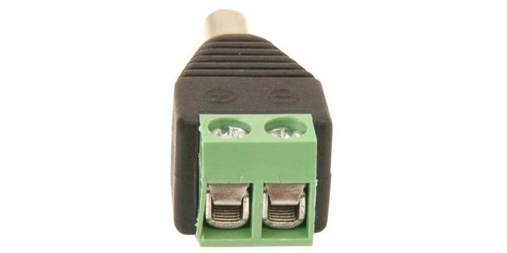 Ficha Dc 2.1mm Macho com Parafusos em Terminal