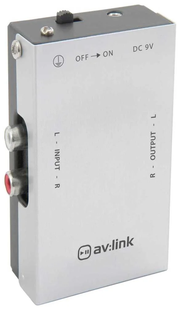 Pre-Amplificador Stereo para Gira Discos