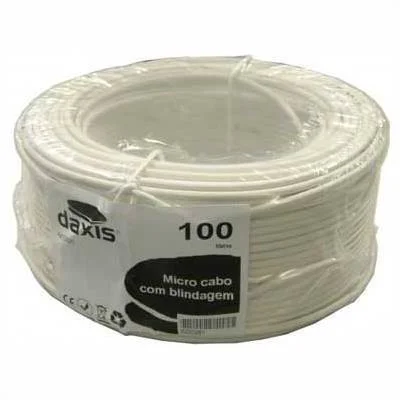 Cabo Micro Coaxial Com Blindagem