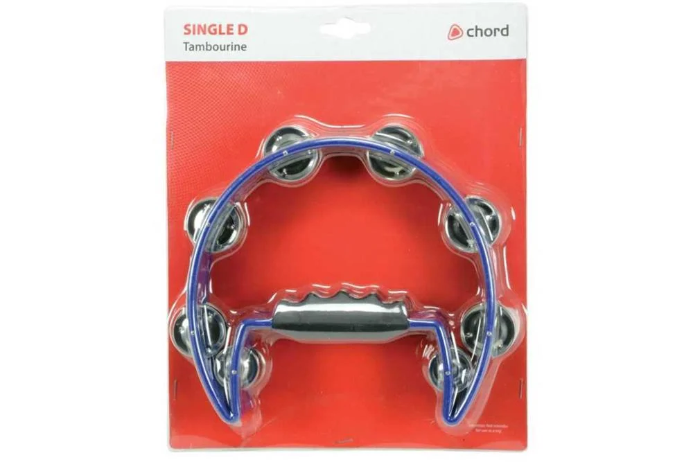 Tambourine - Single D Blue