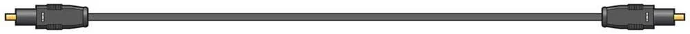 Fibre Optic Lead Toslink To Toslink 5.0m