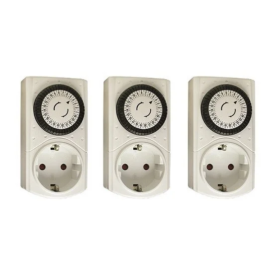 Pack 3 Programadores Mecanicos 24h